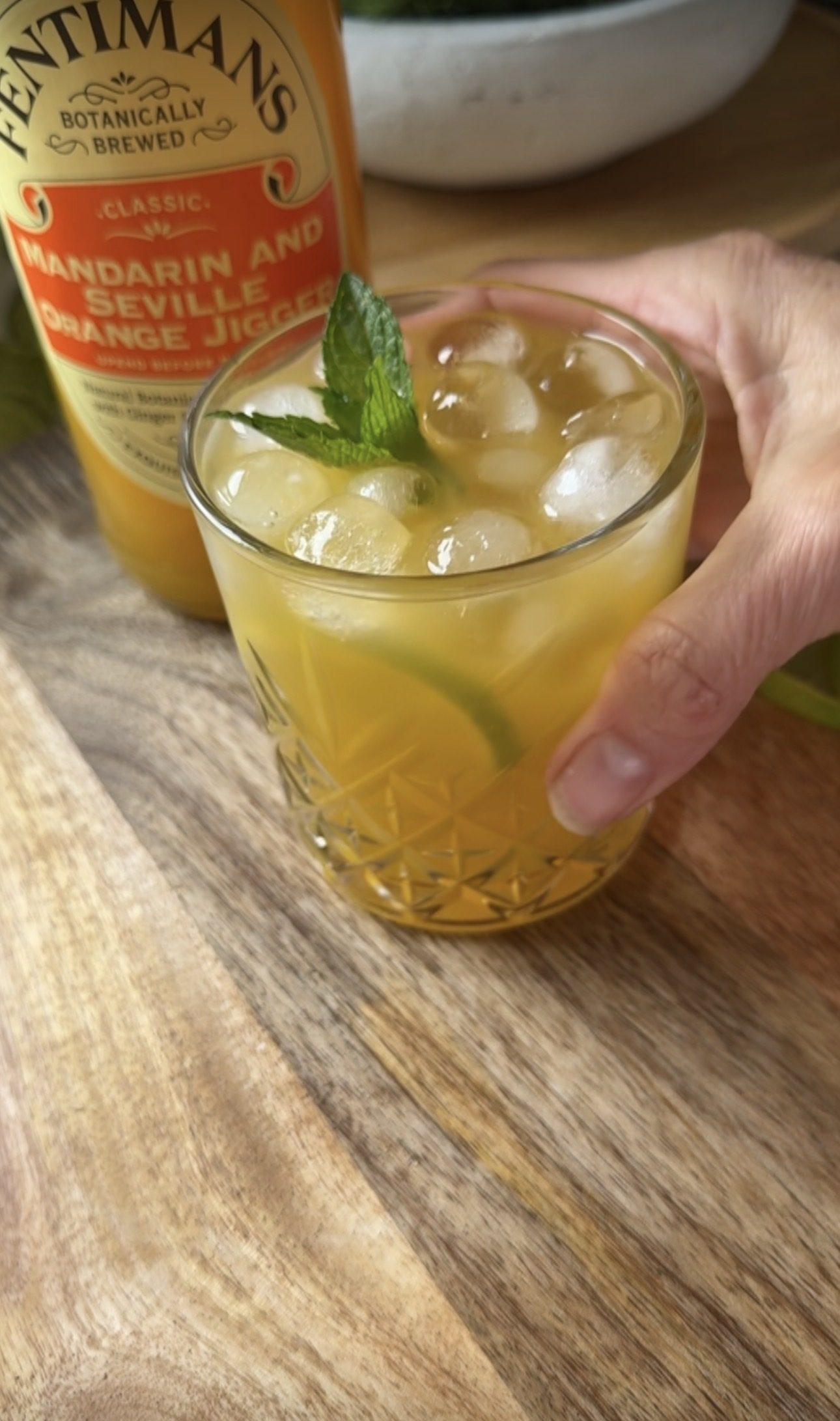 A citrus drink